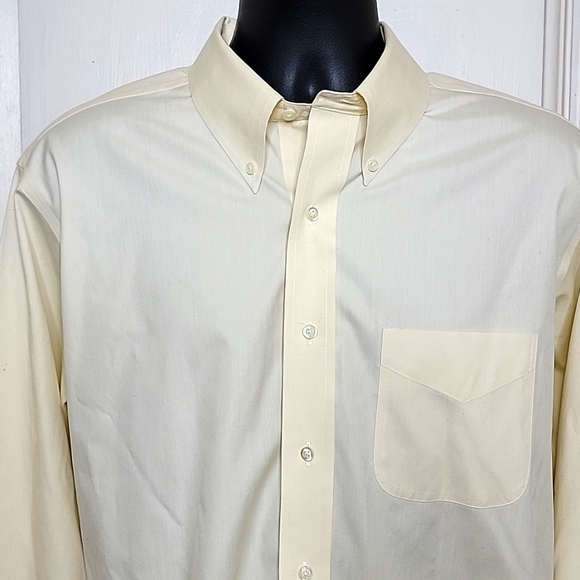 Brooks Brothers Shirts Brooks Brothers Yellow Oxford Collar Shirt